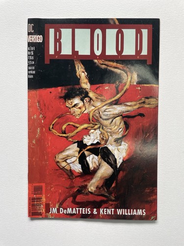 1996 vertigo comic - dc, blood