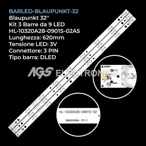 Kit barre strip led tv - 3,