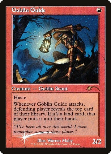 Goblin guide foil - guide, (promo)