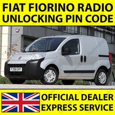 ✅FIAT FIORINO AUTORADIO NAVIGAZIONE SBLOCCO PIN CODICE PER TUTTI I MODELLI✅