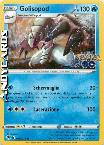 Golisopod 026 078 rara - golisopod,