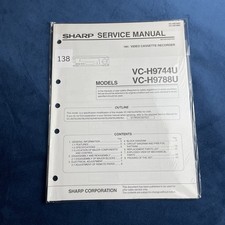 Sharp VC-H9744U H9788U