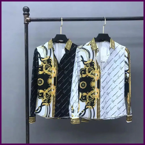 Camicia uomo lusso bottoni - uomo,