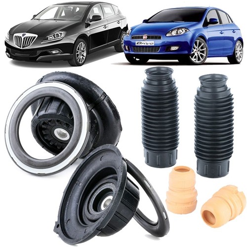 Kit supporti ammortizzatori - kit,