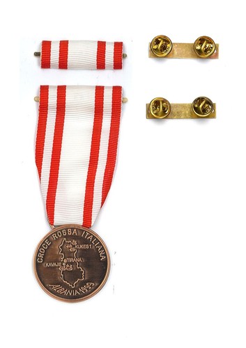 Medaglia nastrino croce - nastrino,