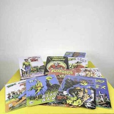 targhe in metallo tex, 12 pezzi