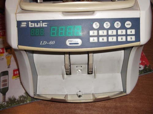 Conta banconote buic 60 - banconote,