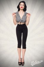 BELSIRA Pantaloni Capri Retro