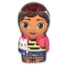 Gel doccia shampoo Gabbys Dollhouse 2D bambini delicato 400 ml