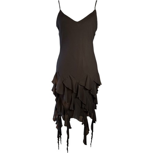 Abito midi nero - , fazzoletto