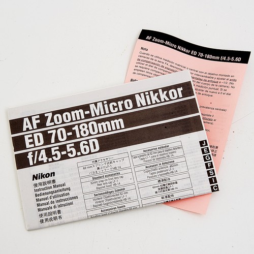 Nikon zoom micro - nikon, af