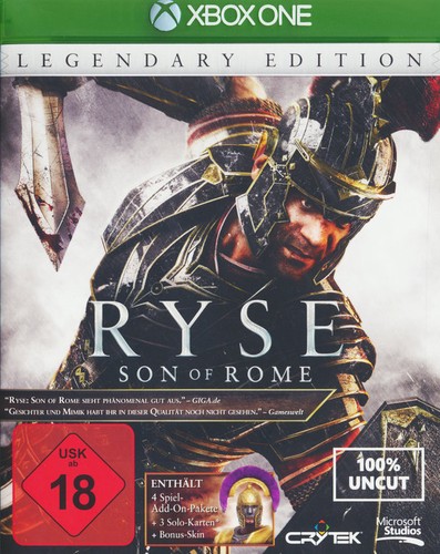 Ryse son rome - son, legendary