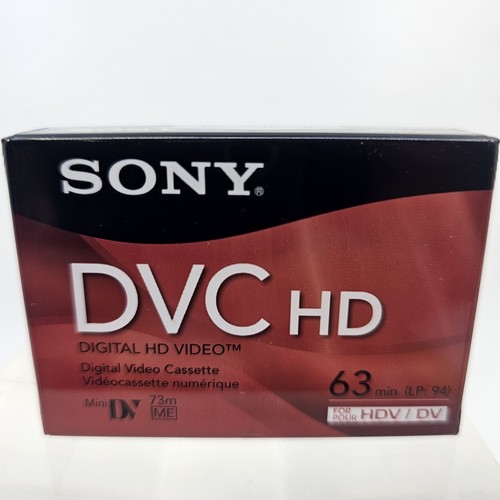 Nastro sony dvm 63hdr hdv - sony, hd