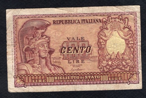 Italie 100 lire 1951 - 100,