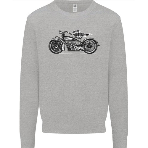 Felpa vintage per uomo biker - uomo,