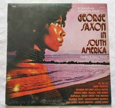 GEORGE SAXON LP IN SOUTH AMERICA VINYL 33 GIRI ITALY 1973 JOKER SM3513 EX/NM