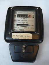 Contatore Elettrico Monofase Enel Roma Vintage