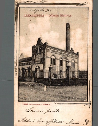 Alessandria officina elettrica - officina,