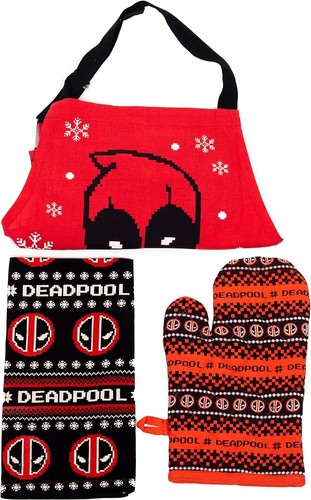 Bioworld marvel deadpool set - marvel,