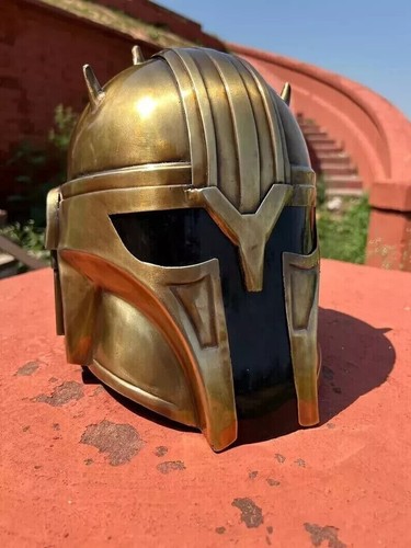 Elmo mandalorian metallo - mandalorian, in