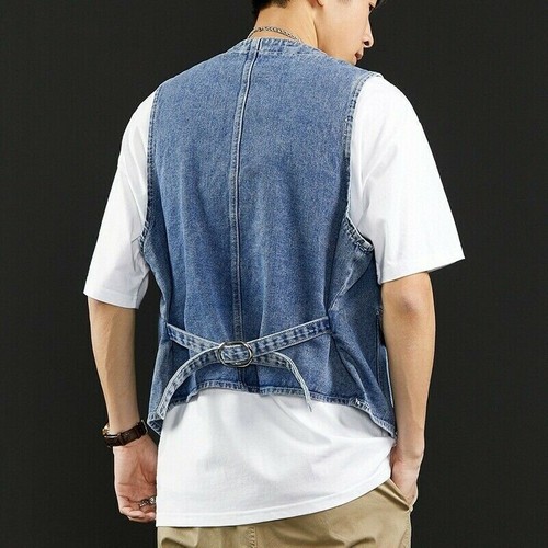 Jeans hommes gilet vintage - hommes,