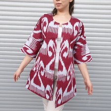 Add a Touch of Asian Ethnicity to Your Wardrobe with Our Ikat Robe