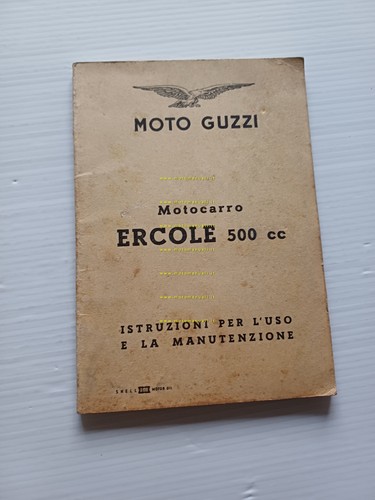 Moto guzzi ercole 500 1960 - ercole,