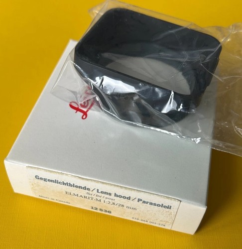 Leica lens hood - lens,