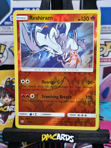 Pokemon reshiram reverse - pokemon,