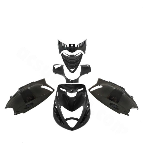 Kit carene pezzi nero - 6,