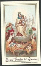 Santino antique de la Madonna