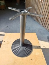 Basi tavolo usati in ghisa neri 