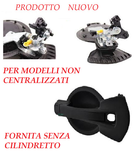 Maniglia posteriore portello - maniglia,