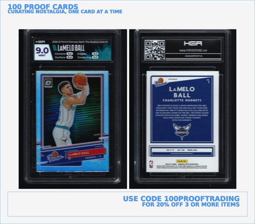 Lamelo ball 2020 - lamelo, donruss