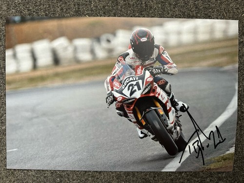Troy bayliss foto - bayliss, 12x8”