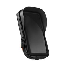 CUSTODIA PORTA CELLULARE LAMPA NERA CON TOUCH SCREEN E VISIERA PARASOLE UNIVERSA