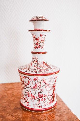 Bottiglia majolica italiana - ,