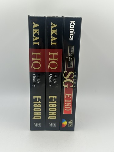 Akai 180 nastri vhs - x2,
