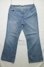 Levi's 580 bootcut usato (Cod.Q405) taglia 20 m.denim jeans da donna vita bassa
