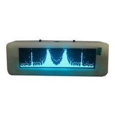 Analizzatore display spettro musicale OLED 3,12" indicatore livello audio ritmo VU Meter