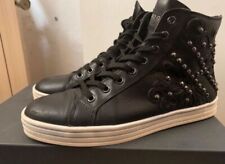 scarpe HOGAN REBEL  donna Alte pelle Nera NUM.37.5