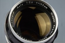 Nikon Nippon Kogaku Nikkor-P 105mm f:2,5 Tele Serie-F Modifica AI" N°Japan 1970s