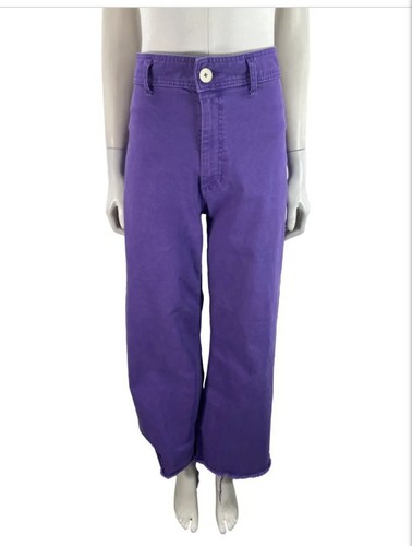 Jeans zara viola vita alta - jeans,