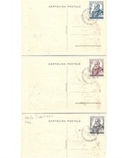 TRIESTE zona B 3 cartoline con