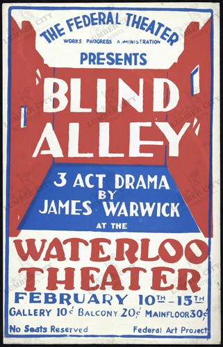 Blind alley 1934 progetto - blind,
