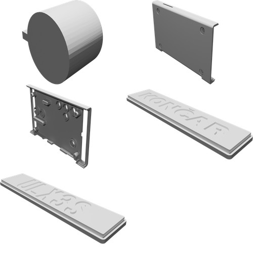Custodia per scheda fpga ulx3s - scheda,