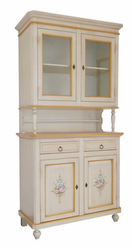 Credenza vetrina napoletana - credenza,