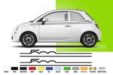 Kit adesivi Fiat 500 strisce