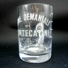 ANTICO BICCHIERE IN VETRO "