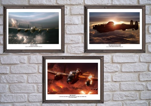 Limited lancaster bomber - 3x, a3
